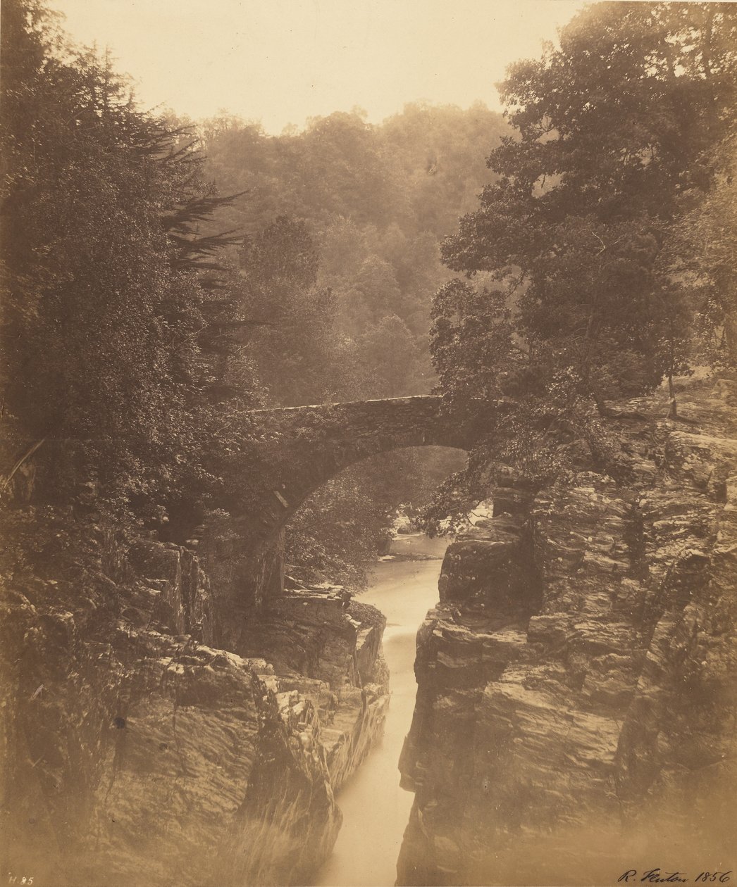 The Hermitage Bridge, Dunkeld tekijältä Roger Fenton