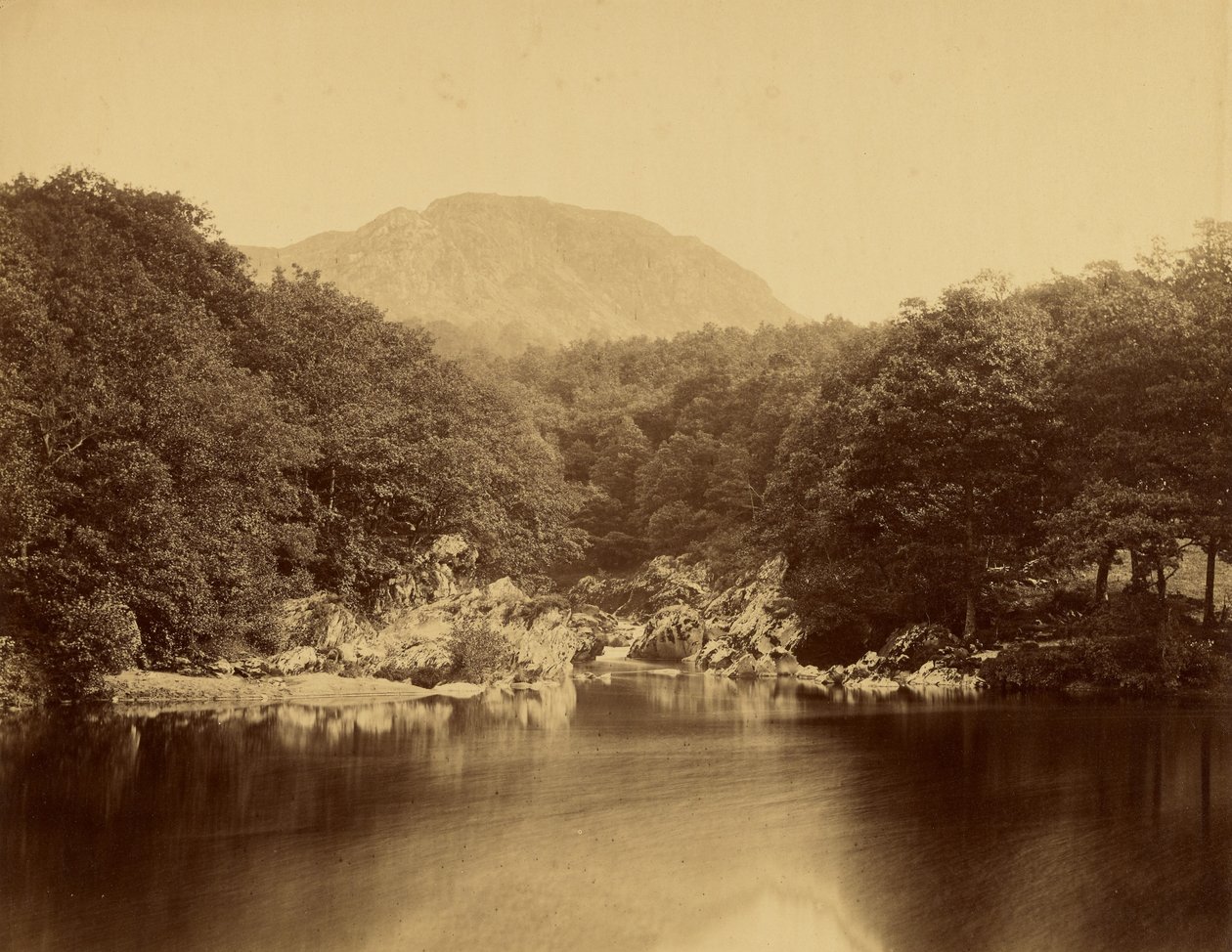 Llyn Glas, Conwayn varrella tekijältä Roger Fenton