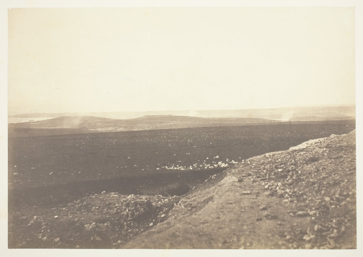 Mamelon ja Malakoff, laastipatterista tekijältä Roger Fenton