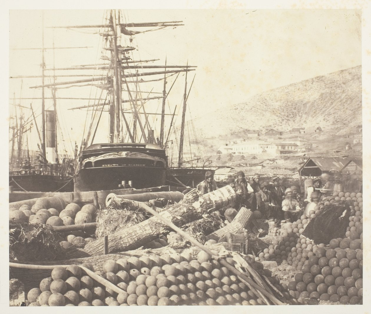 Tykistötukikohta, Balaklava tekijältä Roger Fenton