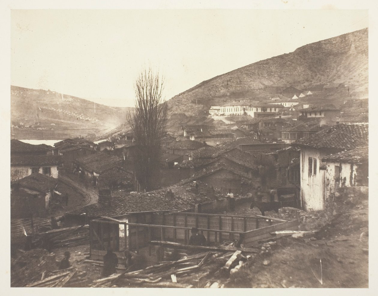 Rautatiekatu Balaklavassa tekijältä Roger Fenton
