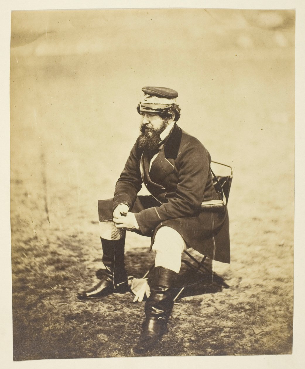 Thomas Graham Russell (1748–1843), kenraali, kuva otettu Krimillä tekijältä Roger Fenton