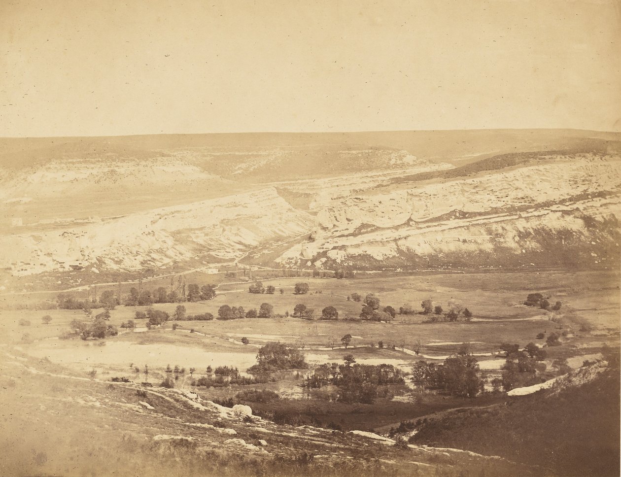 Inkermanin laakso III. tekijältä Roger Fenton