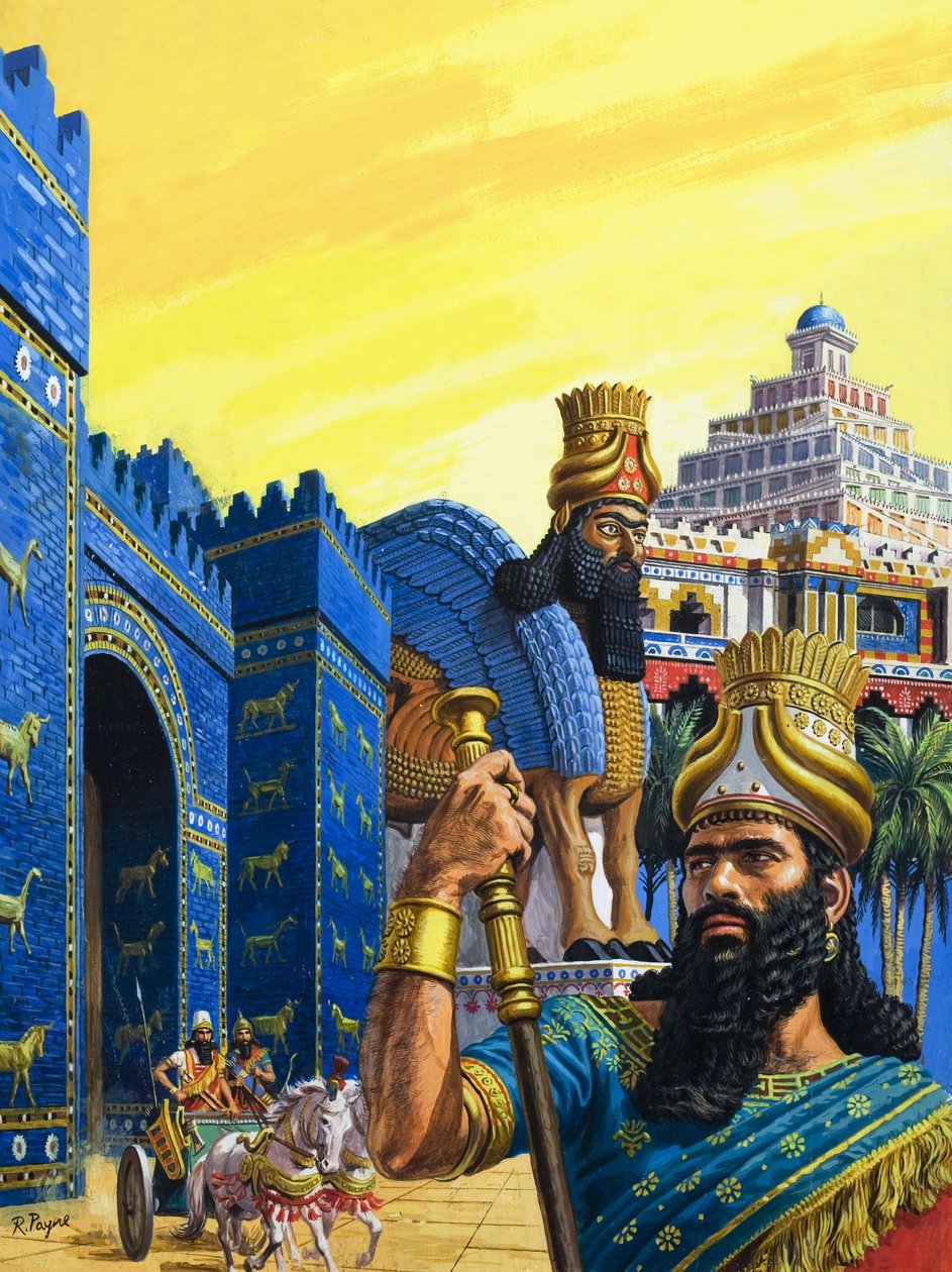 Babylon the Mighty (guassia paperille) tekijältä Roger Payne