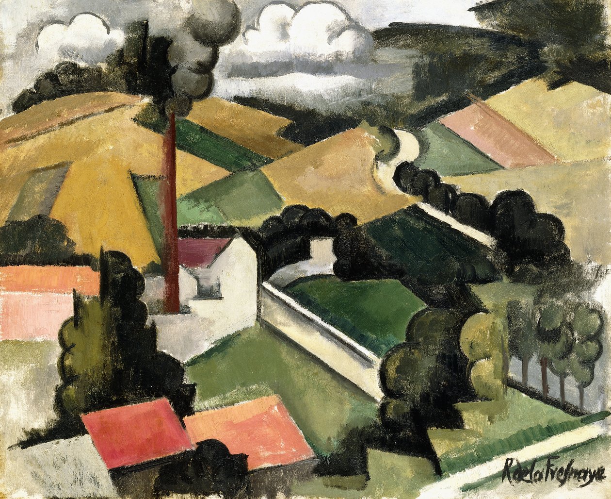 Takkatehdas tekijältä Roger de La Fresnaye