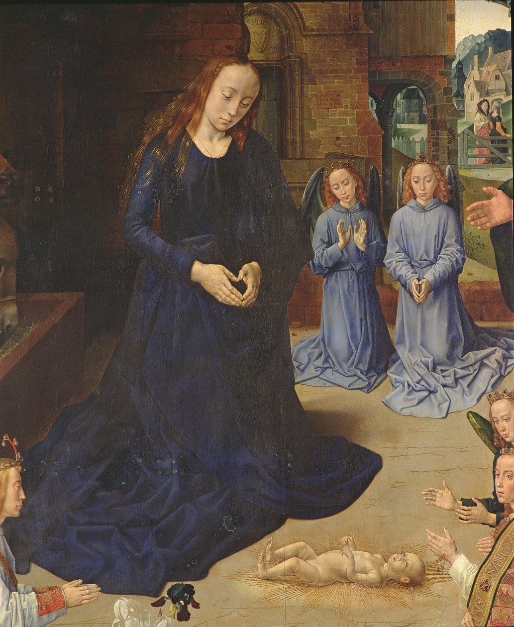 Paimenten palvonta tekijältä Rogier van der Weyden