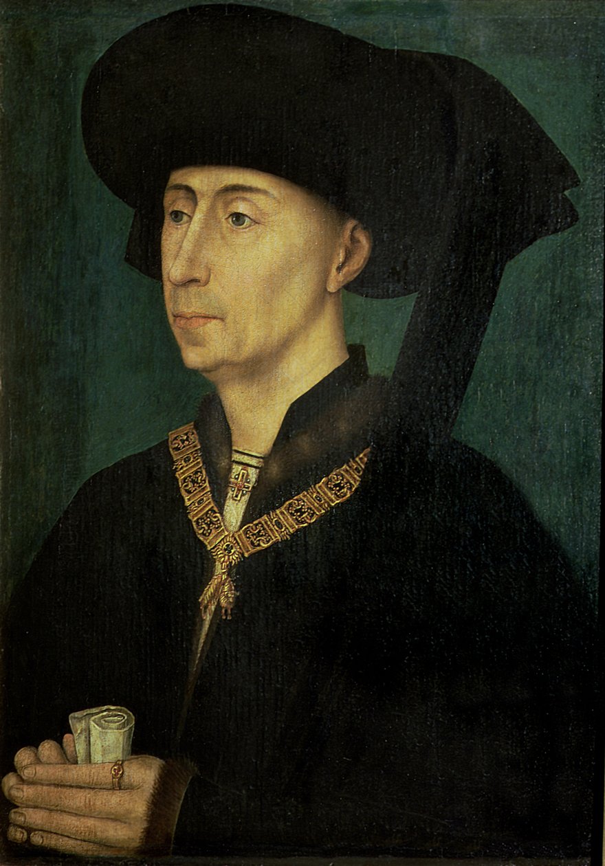 Muotokuva Philip Hyvästä (1396-1467) Burgundin herttuasta tekijältä Rogier van der Weyden