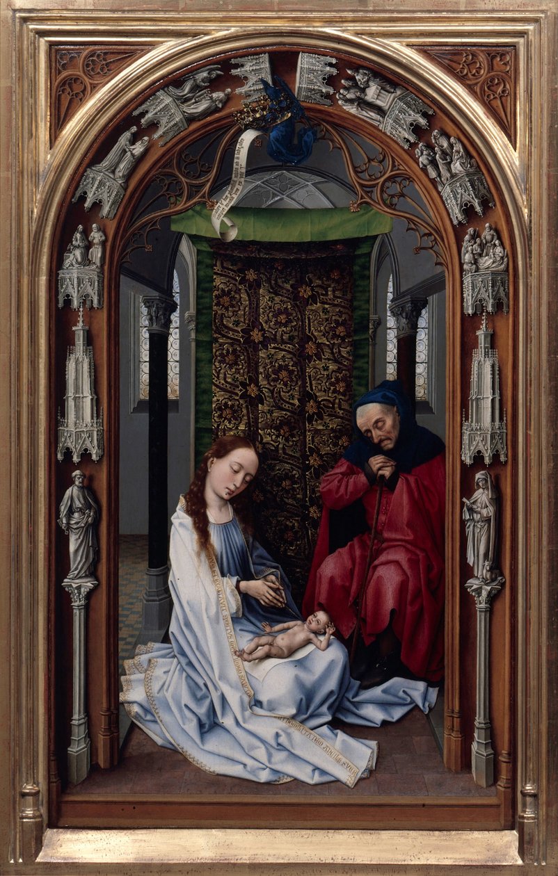 Neitsyt Marian alttari (Mirafloresin alttari) tekijältä Rogier van der Weyden