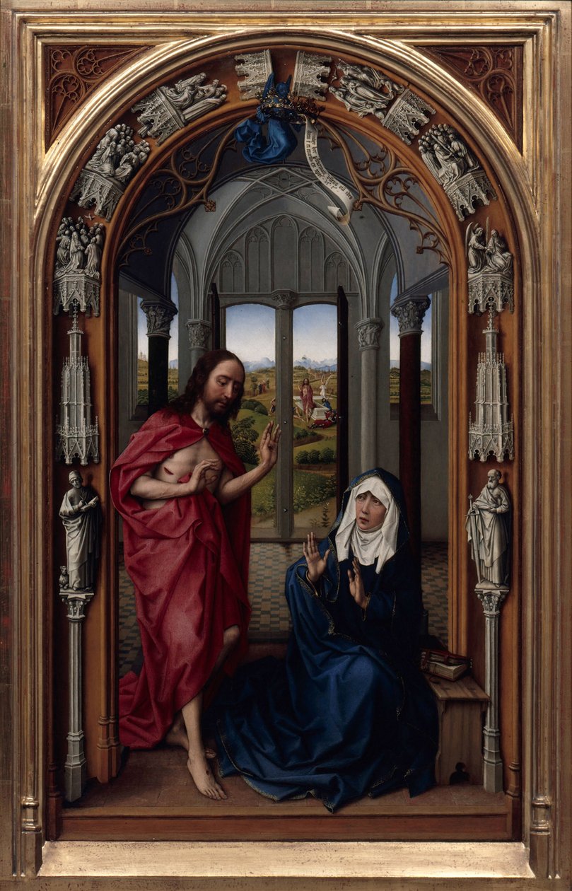 Neitsyt Marian alttari (Mirafloresin alttari) tekijältä Rogier van der Weyden