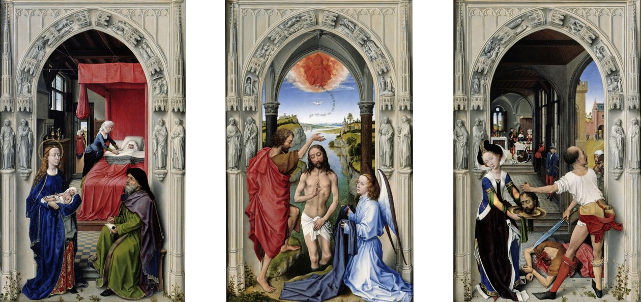 Johanneksen alttari tekijältä Rogier van der Weyden