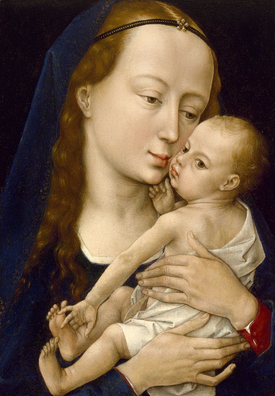 Neitsyt ja lapsi tekijältä Rogier van der Weyden