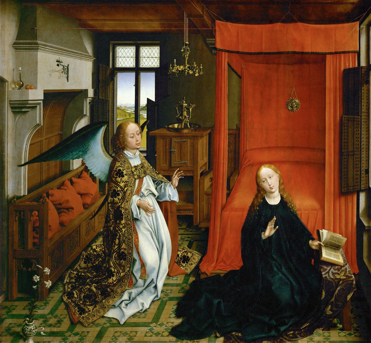 Annunciation ... tekijältä Rogier van der Weyden