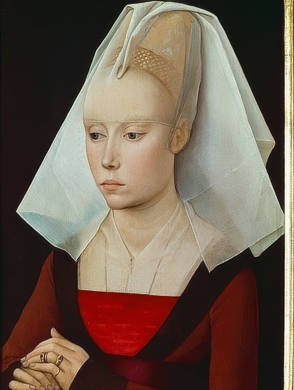 Naisen muotokuva. Noin 1460 tekijältä Rogier van der Weyden