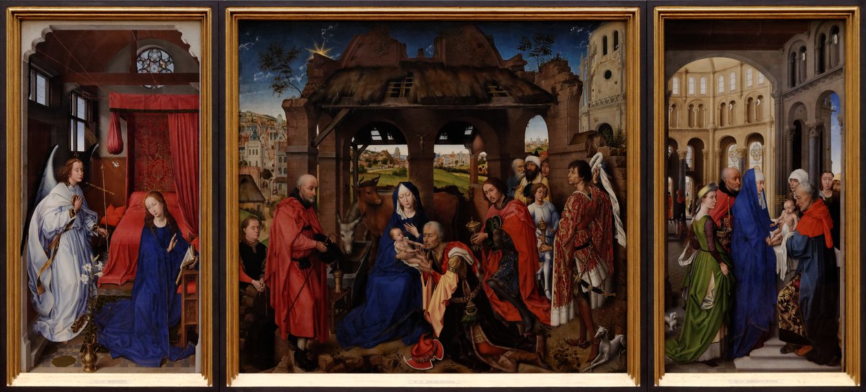 Columba Triptychon tekijältä Rogier van der Weyden