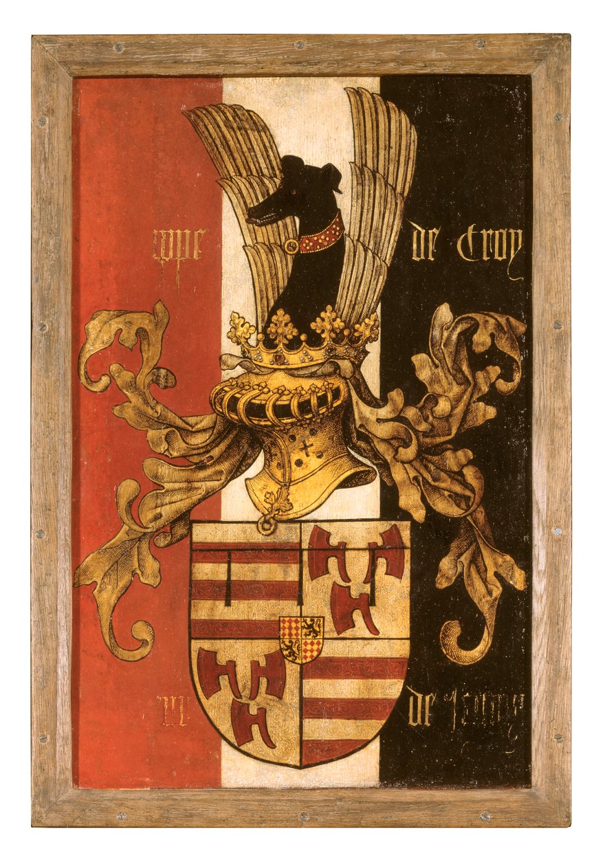 De Croy-perheen harja (öljy paneelissa) (pari numeroon 471140) tekijältä Rogier van der Weyden