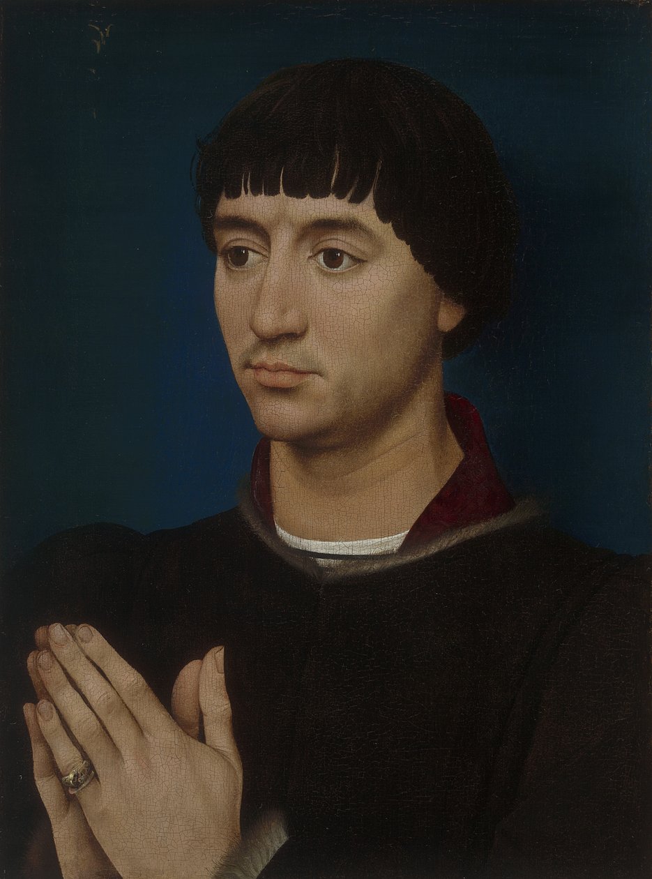 Jean Grosin muotokuva, 1460-64 tekijältä Rogier van der Weyden