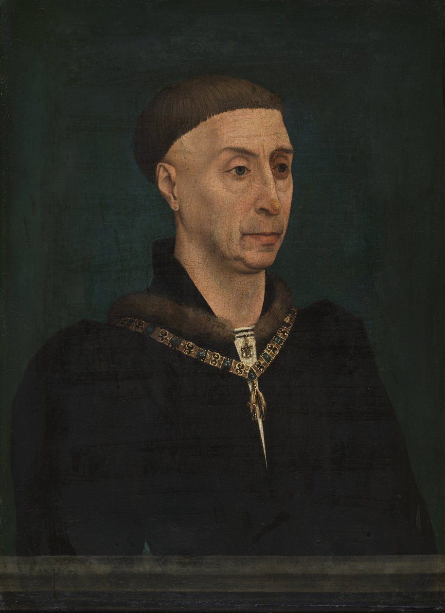 Muotokuva Philip Hyvästä 1396-1467 tekijältä Rogier van der, Weyden