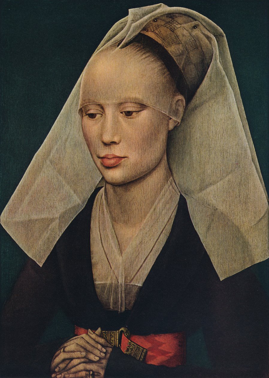 Naisen muotokuva, c1460 tekijältä Rogier van der Weyden