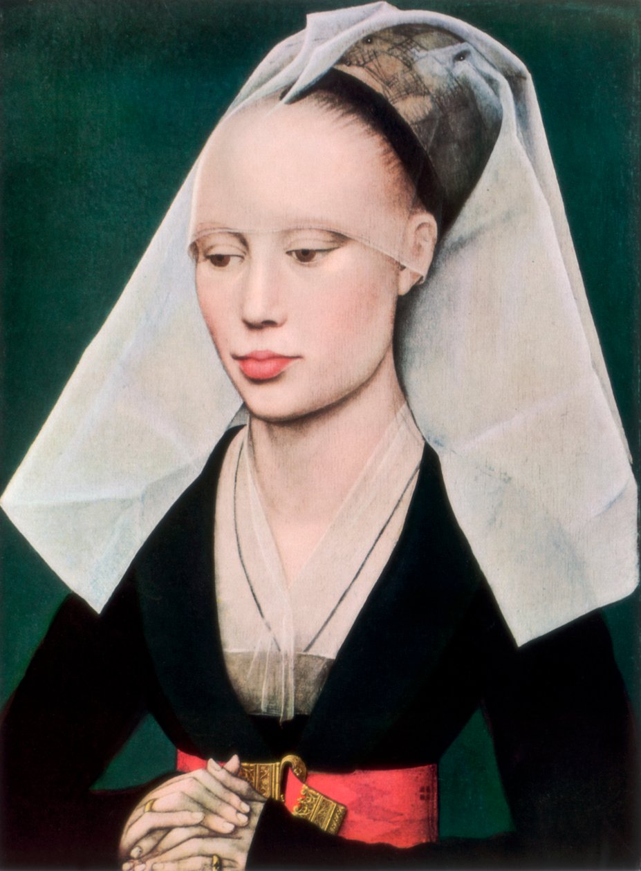 Naisen muotokuva, c1460 1927 tekijältä Rogier van der Weyden