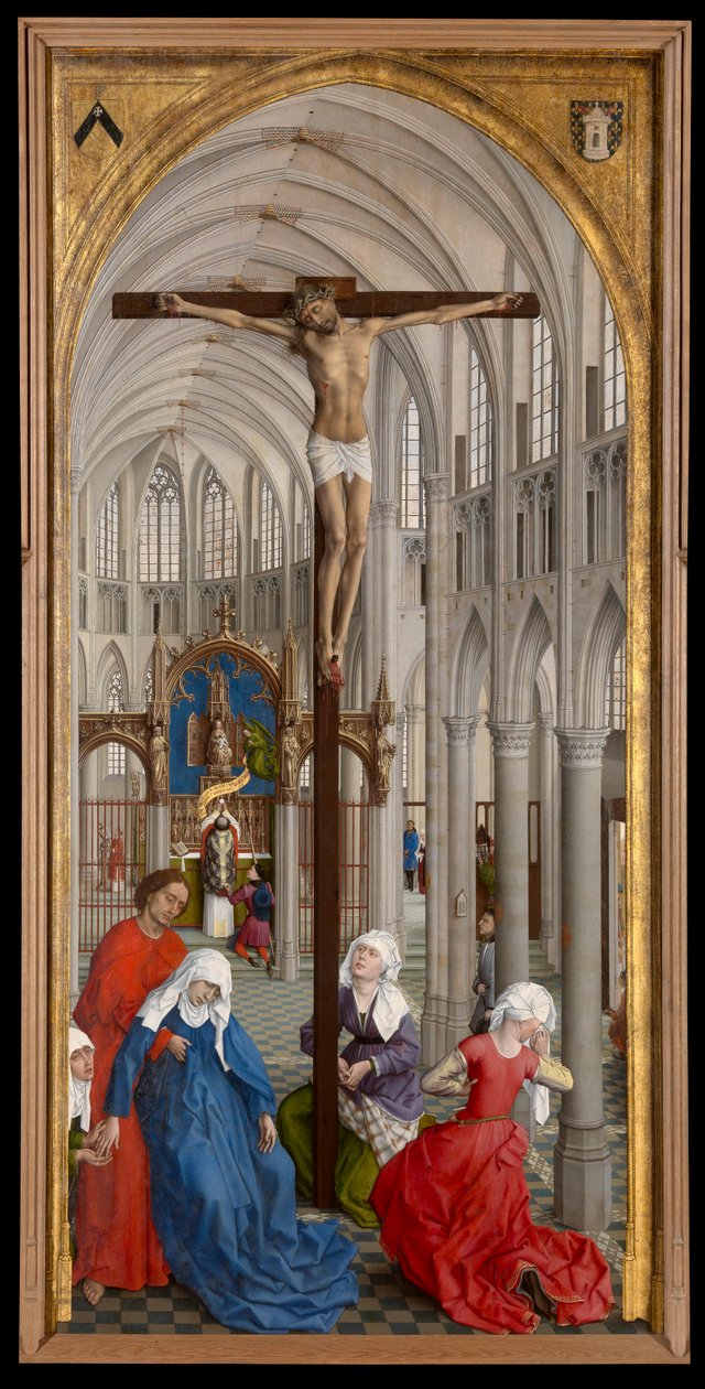Seitsemän sakramenttia (öljy paneelille) tekijältä Rogier van der Weyden