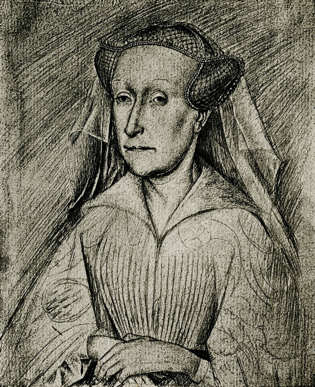 Taiteilijan vaimo tekijältä Rogier van der Weyden