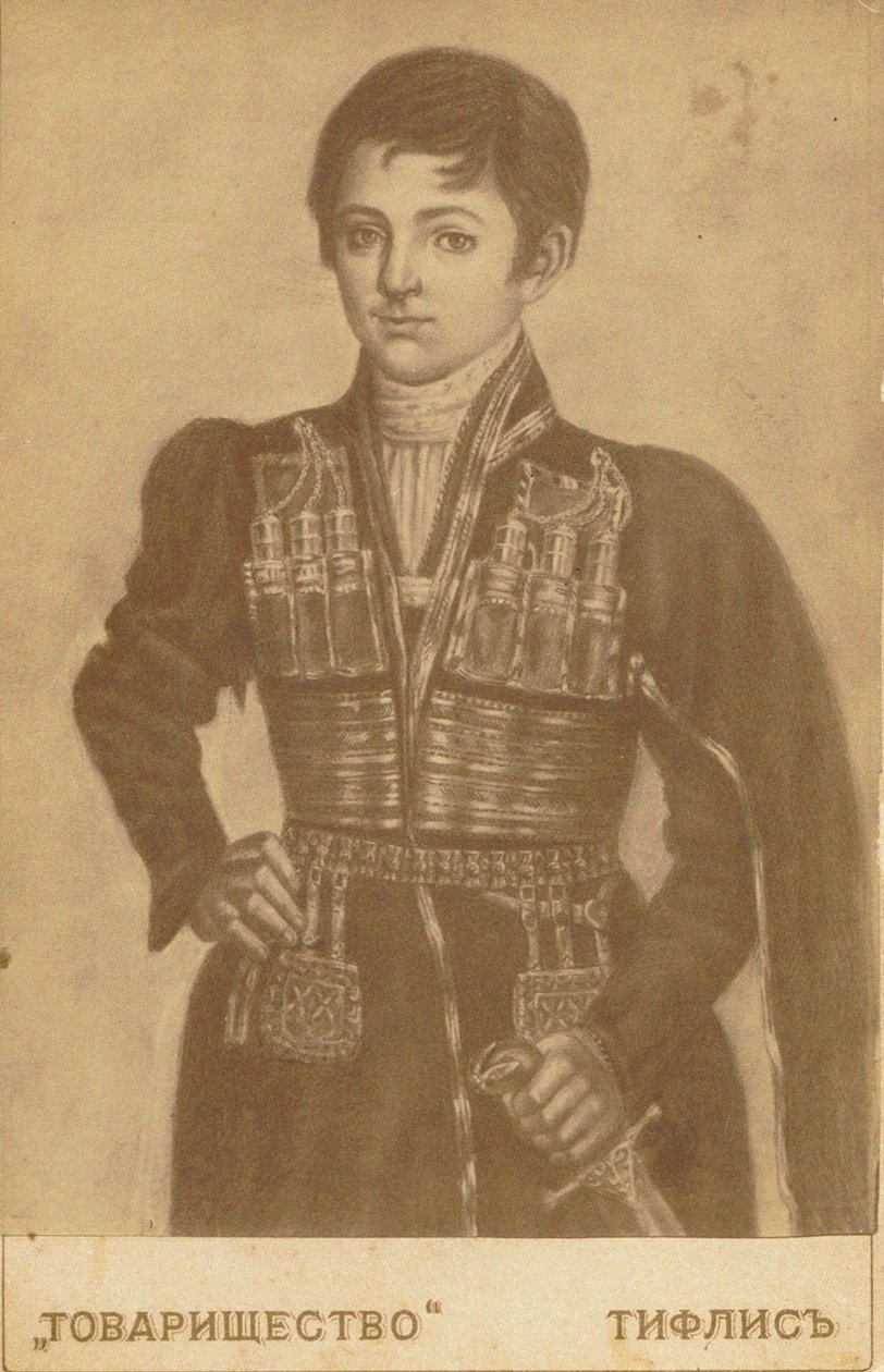 Georgian kuningas Heraclius II 1720-1798, 1800-luvun toinen puoli tekijältä Roinov