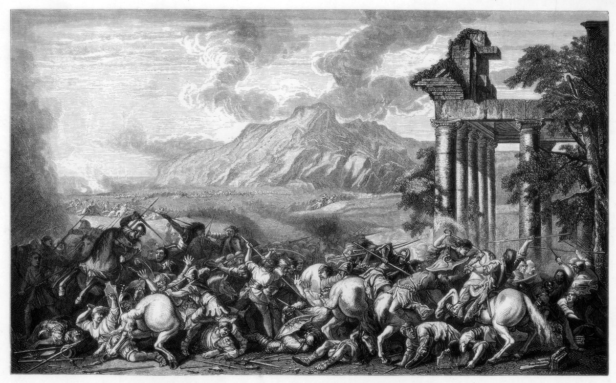 Sankarillinen taistelu, 1652-1664 1870 tekijältä Roland Brunier