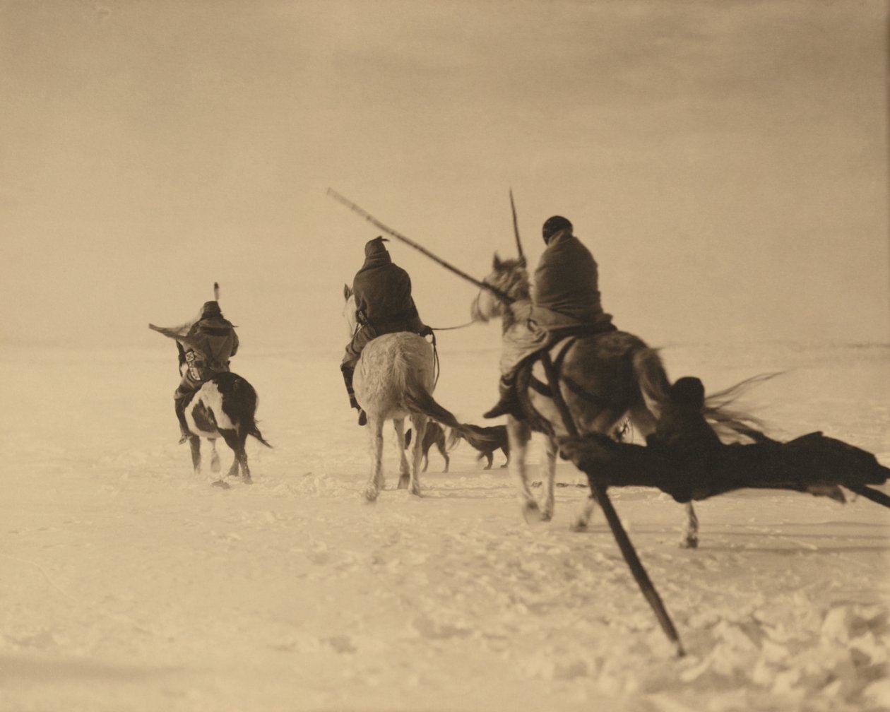 The Blizzard, n. 1910 (valokuva) tekijältä Roland W. Reed