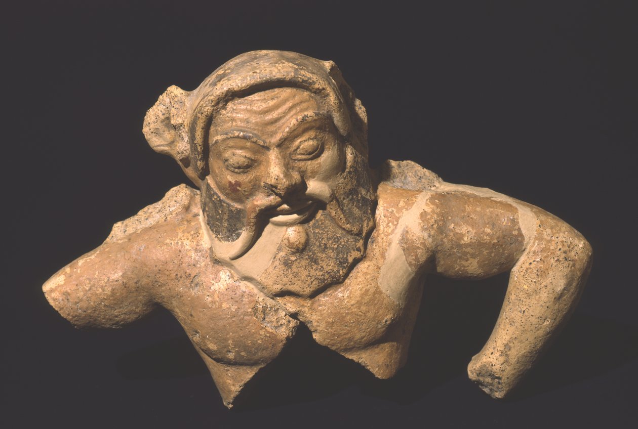 Antefix, Satricumista tekijältä Roman
