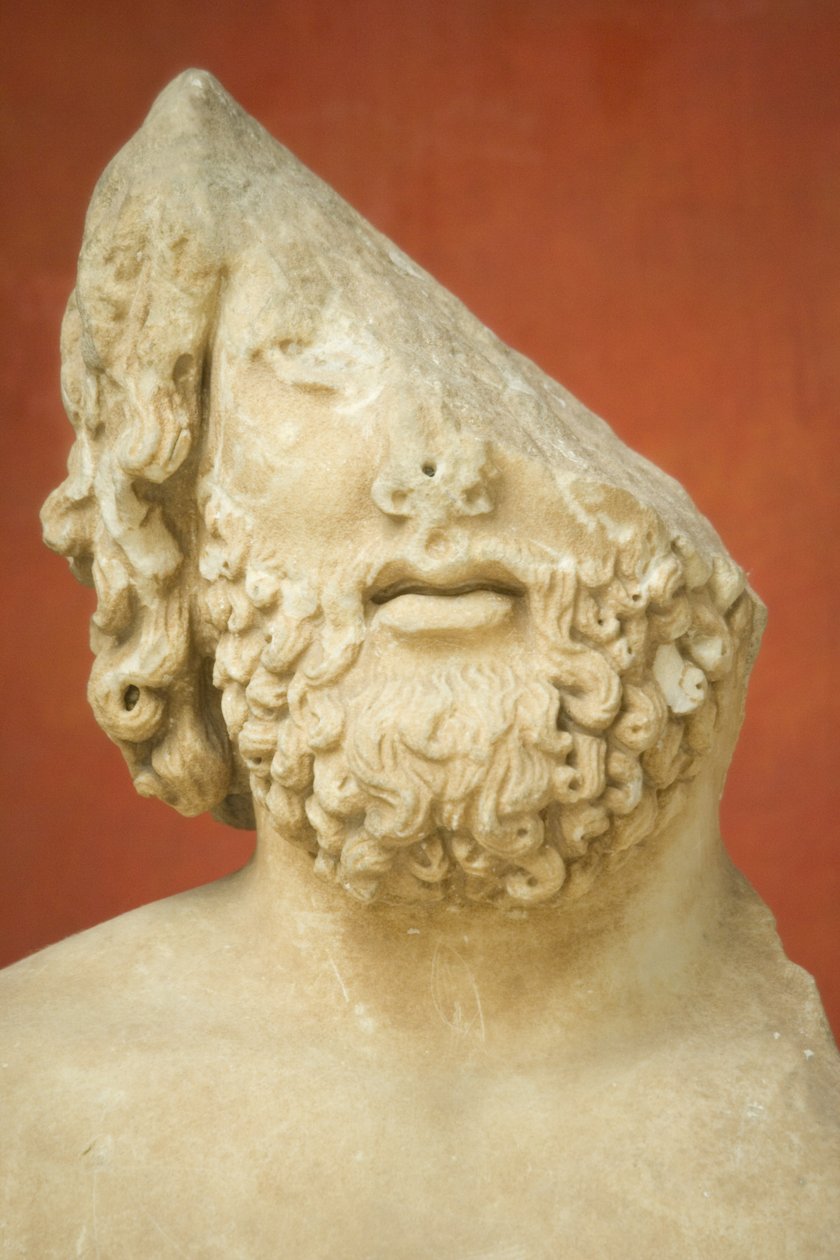 Asklepios, Rooman keisarillinen aika (30 eKr.-500 jKr) (marmori) tekijältä Roman