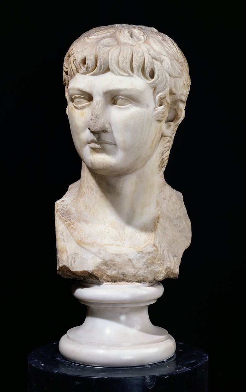 Germanicuksen rintakuva (16 eKr.-19 jKr.) tekijältä Roman