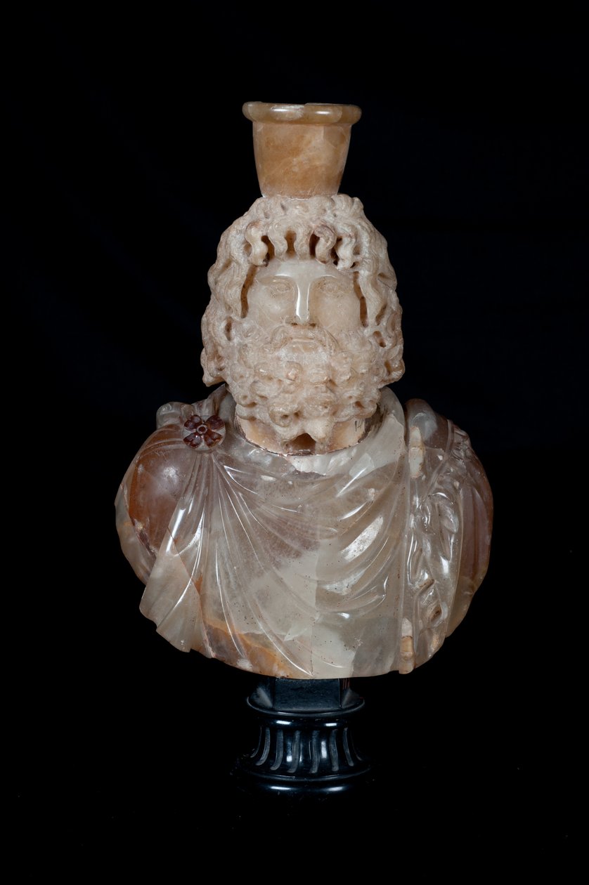Jupiter Serapisin rintakuva (alabasteri) tekijältä Roman