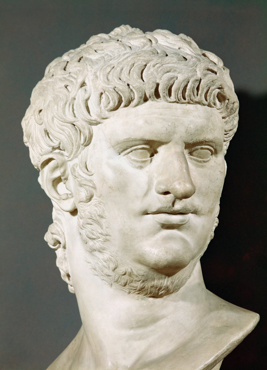 Neron rintakuva (37-68 jKr) tekijältä Roman
