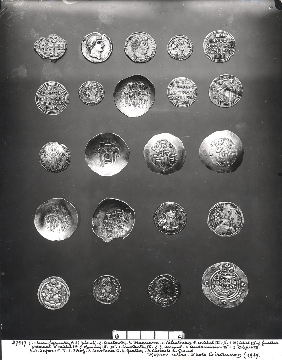 Bysantin, Rooman ja Sassanian kolikot, 04-12. vuosisata tekijältä Roman