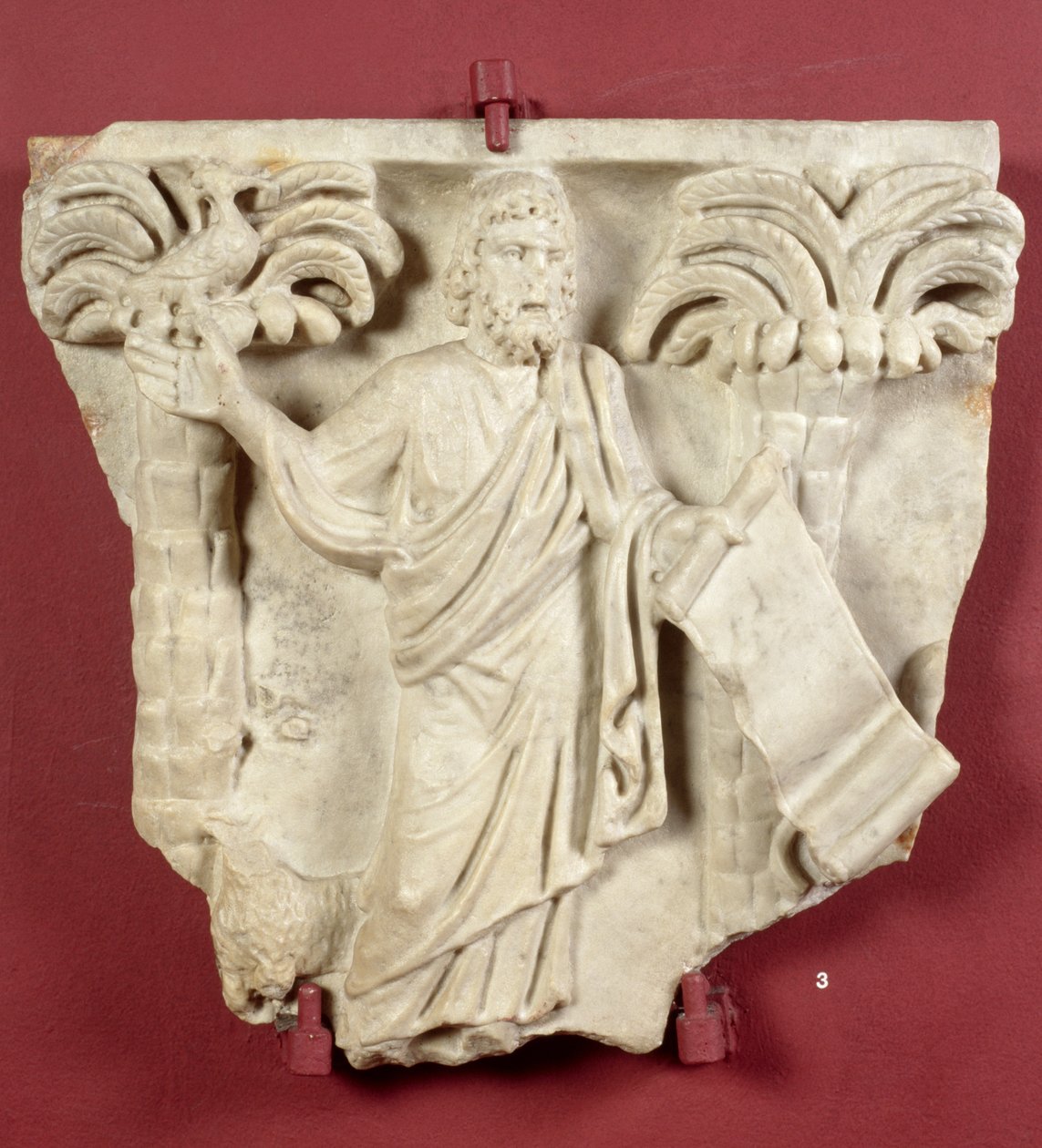 Kristus kuvattuna lainsäätäjänä (marmori) tekijältä Roman