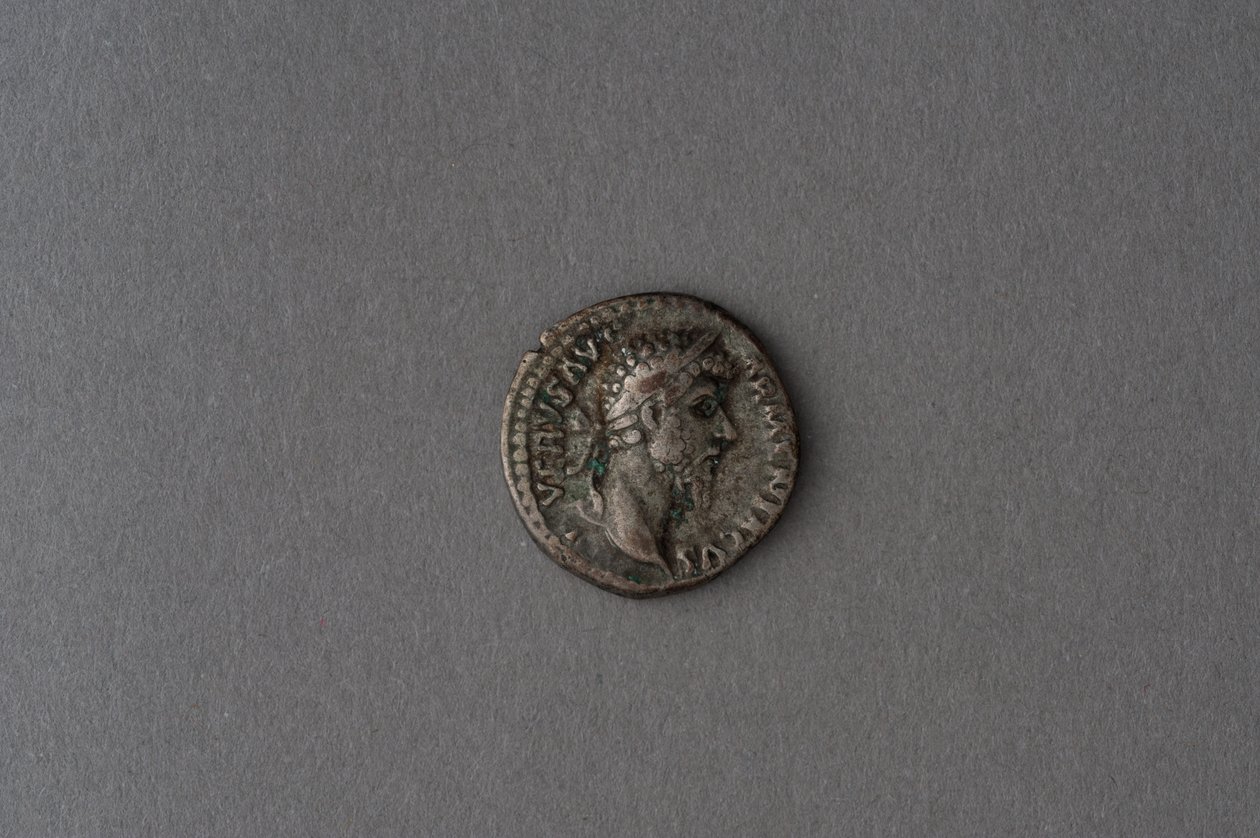 Denarius of Lucius Verus (hopea) tekijältä Roman
