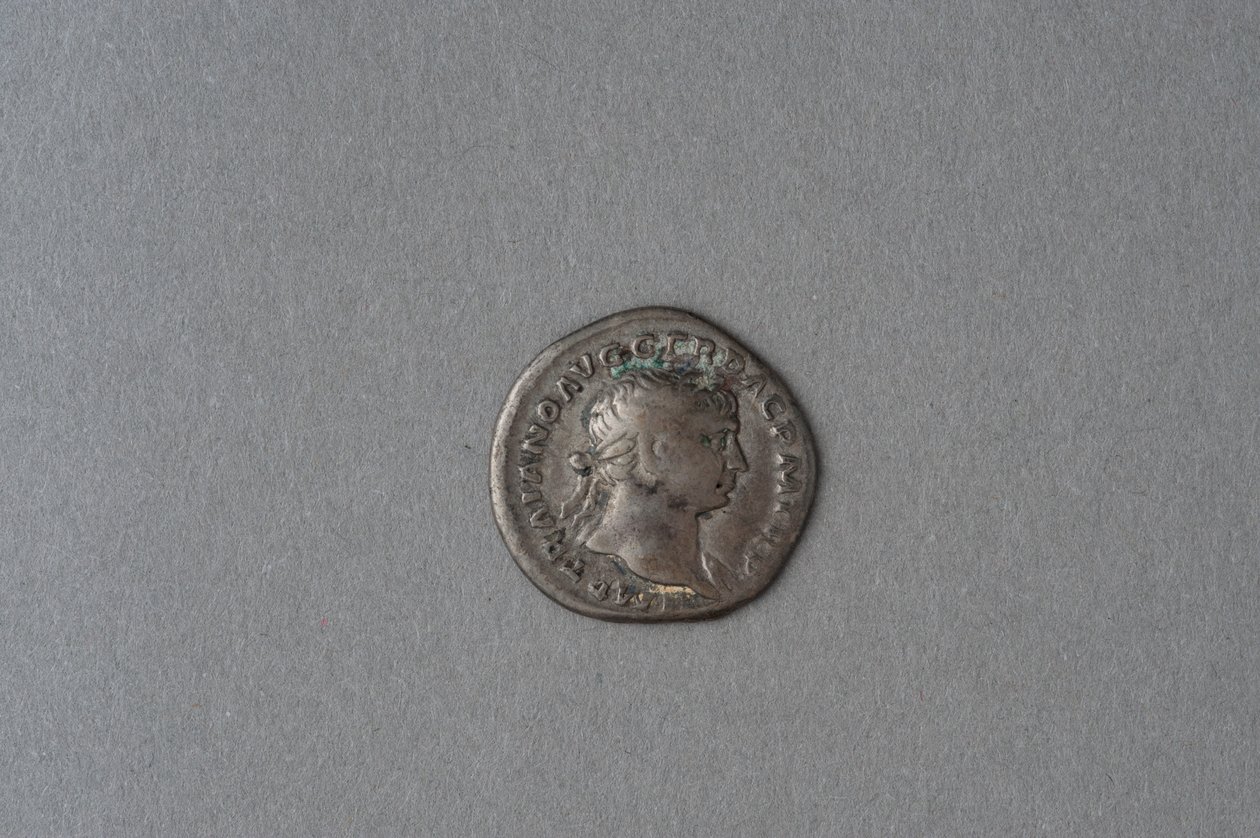 Trajanuksen Denarius (pronssi) tekijältä Roman