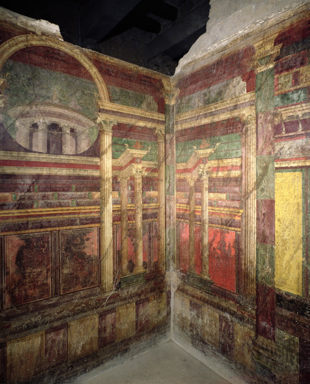 Erilaisia arkkitehtonisia näkökulmia, 90-15 eKr tekijältä Roman