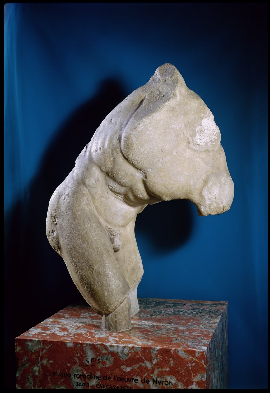 Discobolus, roomalainen kopio (marmori) tekijältä Roman