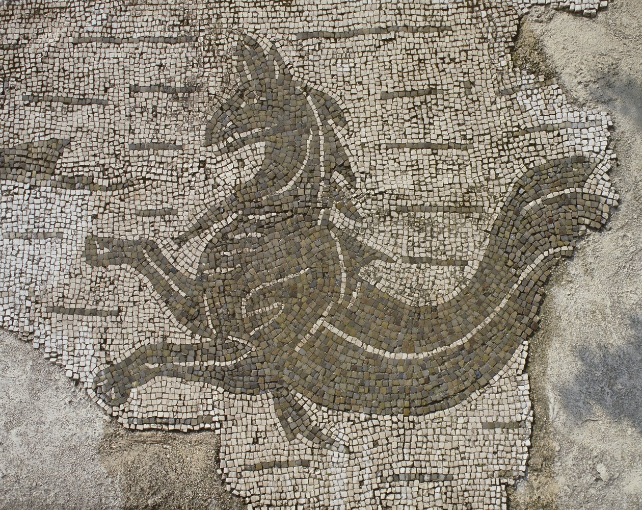 Lohikäärme (mosaiikki) tekijältä Roman