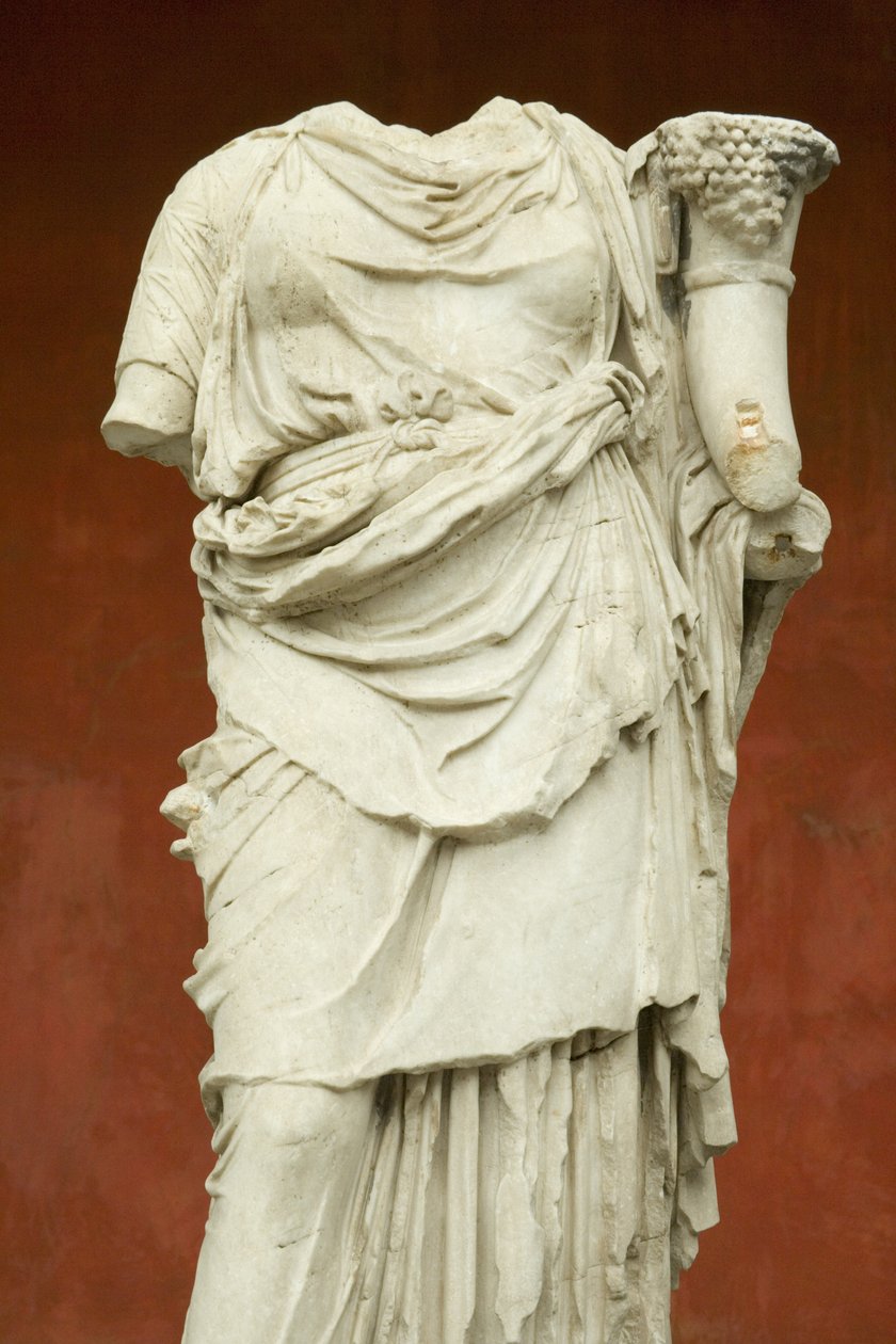 Fortuna, Rooman keisarillinen aika (30 eKr. - 500 jKr) (marmori) tekijältä Roman