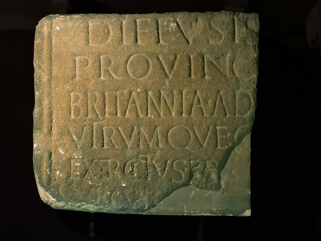 Fragmentti roomalaisesta tabletista tekijältä Roman