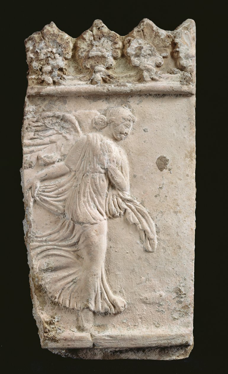 Nike tanssii, katkelma Campana-plaketista, 1.-2. jKr tekijältä Roman