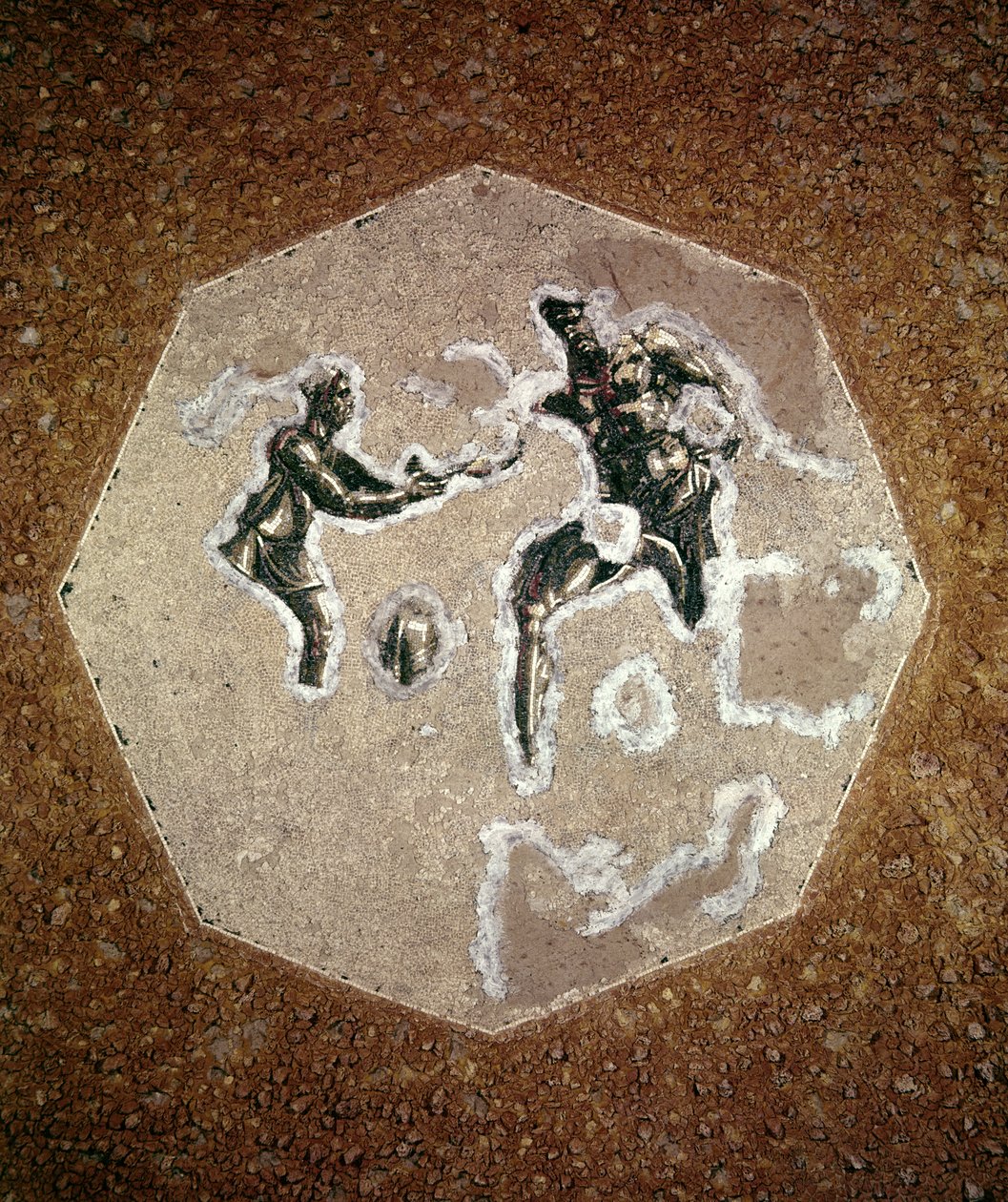 Kahdeksankulmainen lattiamosaiikki (mosaiikki) tekijältä Roman