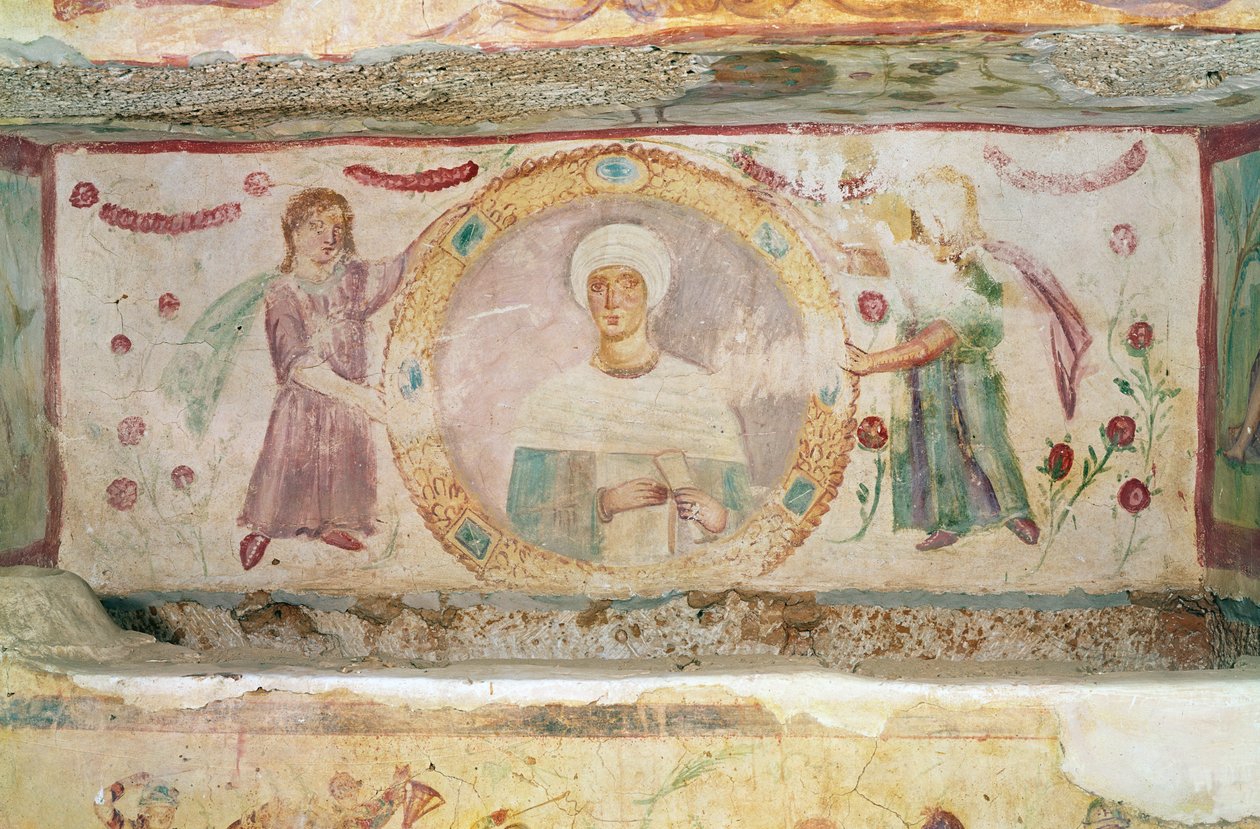 Aelia Arisuthin muotokuva Aelia Arisuthin haudasta tekijältä Roman