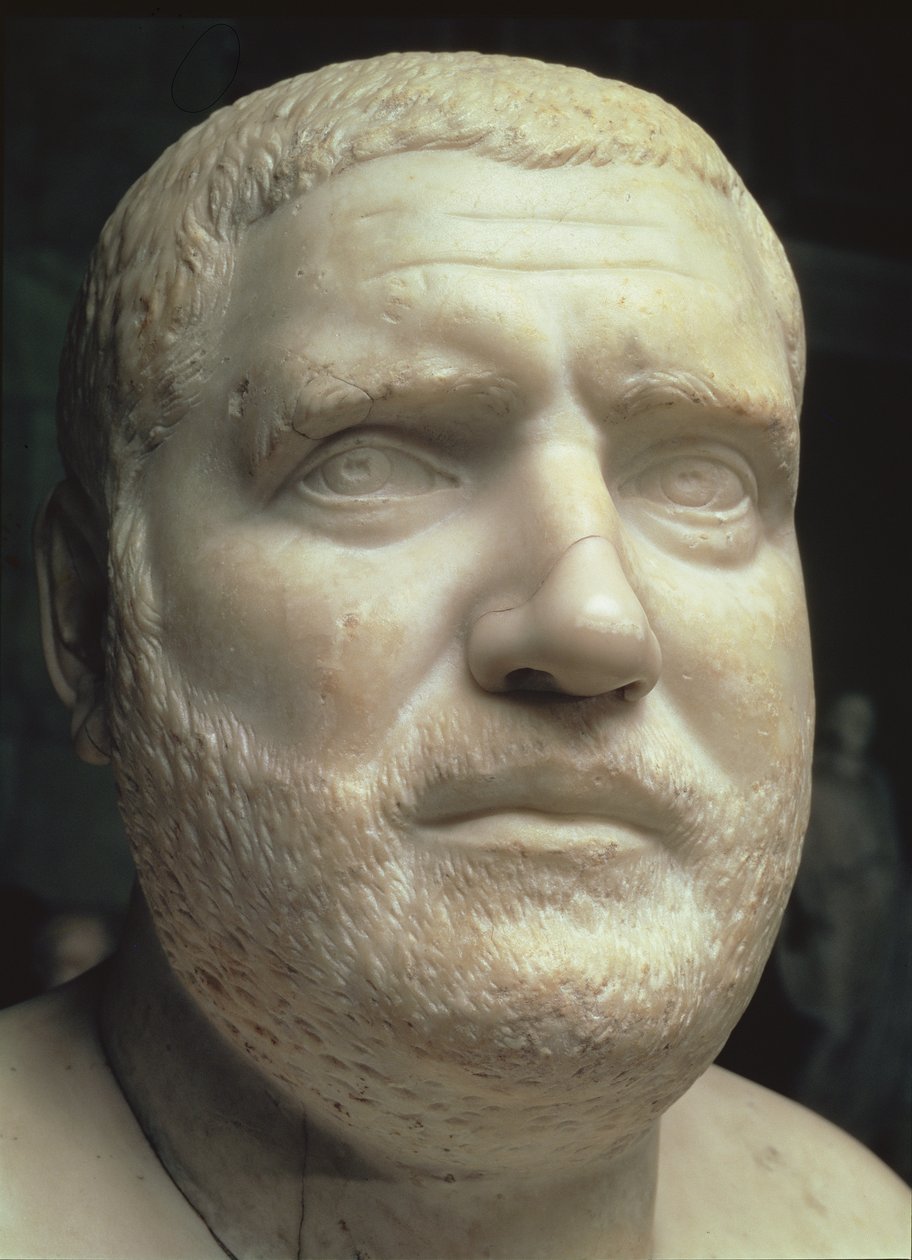 Balbinuksen muotokuva (d.238) (marmori) tekijältä Roman