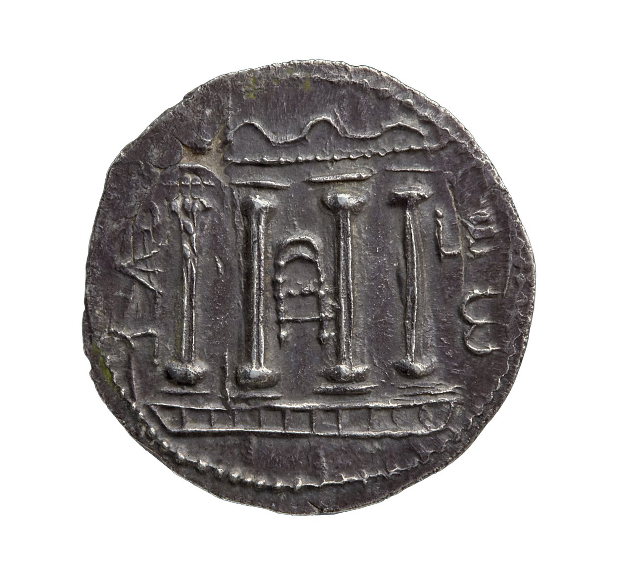Roomalainen maakuntahopearaha Juudeasta, 132 jKr (hopea) tekijältä Roman
