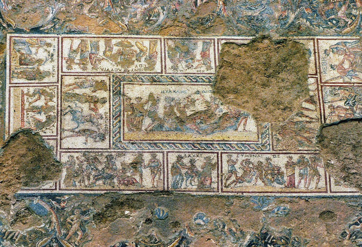 Sepphoris-mosaiikki, Tzippori tekijältä Roman
