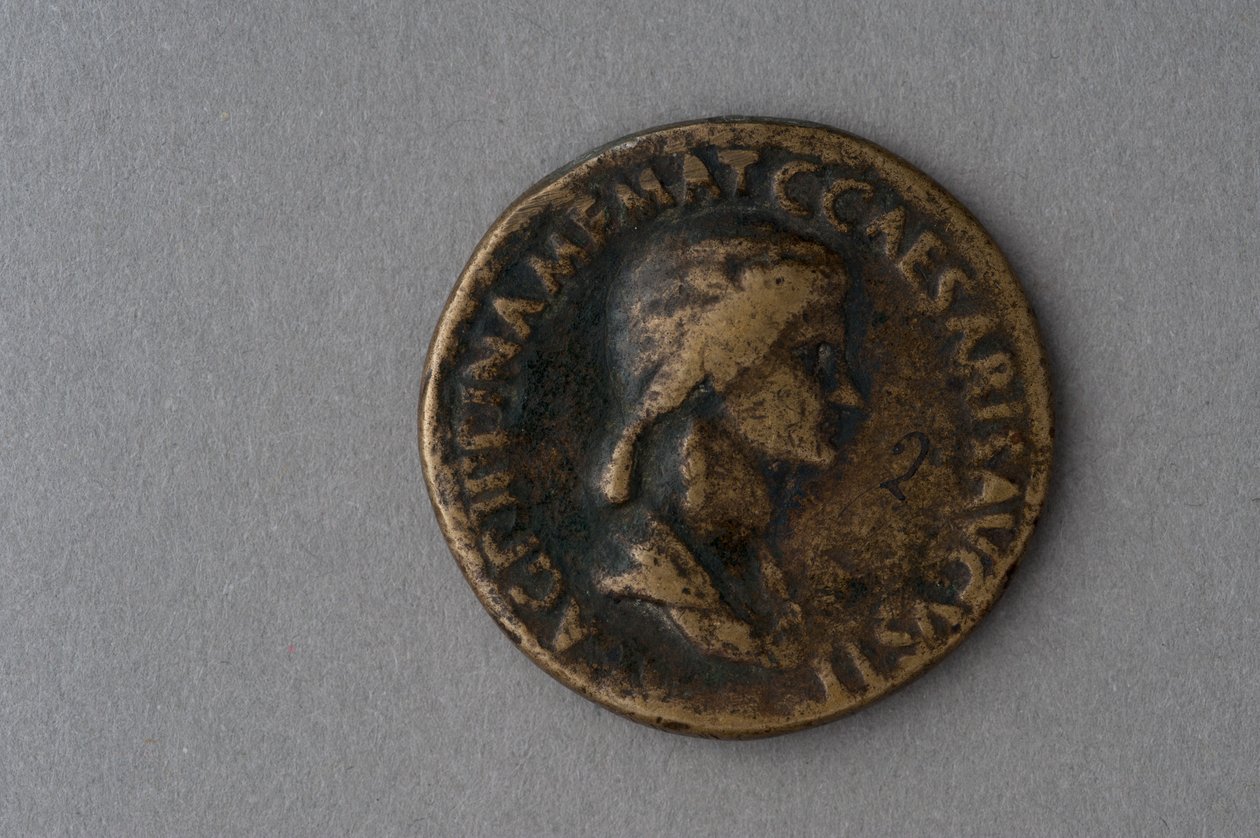 Sestertius of Agrippina Major (pronssi) tekijältä Roman