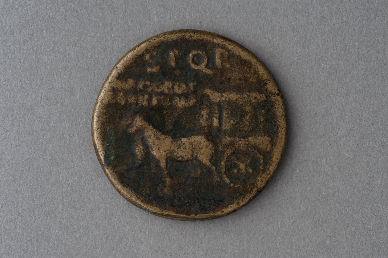 Sestertius of Agrippina Major (pronssi) tekijältä Roman